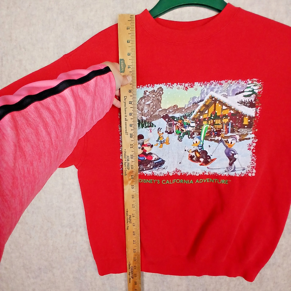 VTG 2001 Disneyland California Adventure Golden State Holiday Crewneck SMALL - Picture 10 of 10